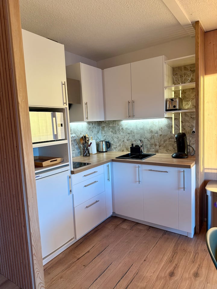 Appart 4 Pers, Balcon, Centre Station/2 Min Pistes - Orcières