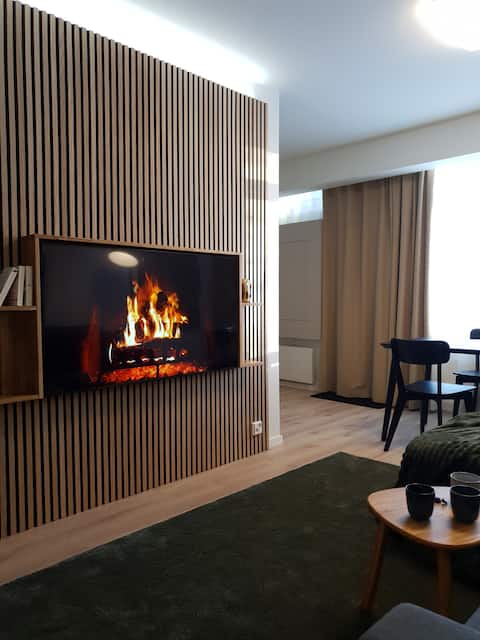 Top Airbnb: Family-Friendly Apartment Vaasa for 5 in Vaasa