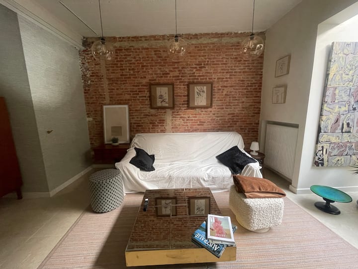 Stijlvolle Loft En Tuin In Industrieel-retro Stijl - Mechelen