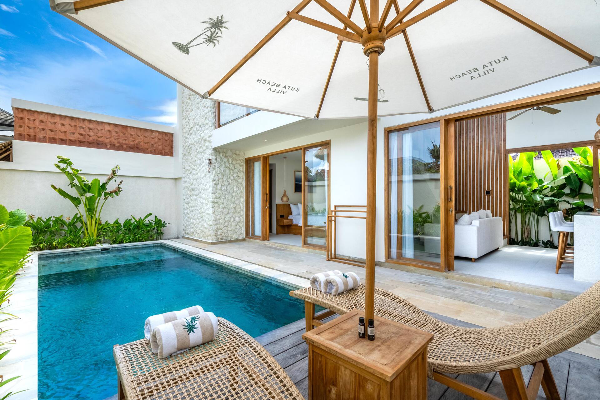 Coastal Beachwalk Haven 2 Bedroom Private Villa in Kuta 3