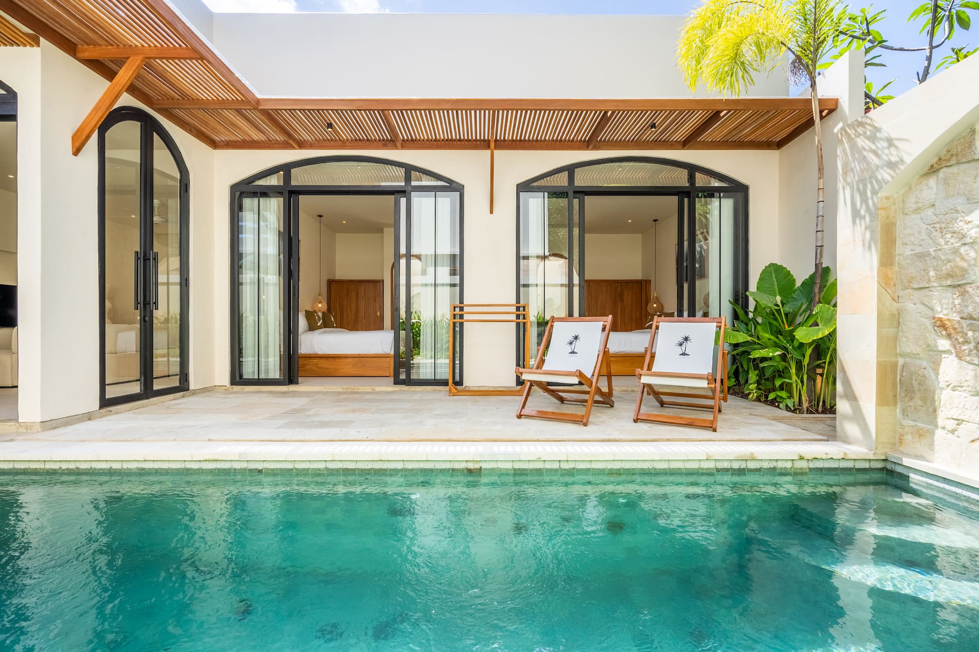 Mediterranean Beachwalk Charm 2 Bedroom Private Villa in Kuta 3