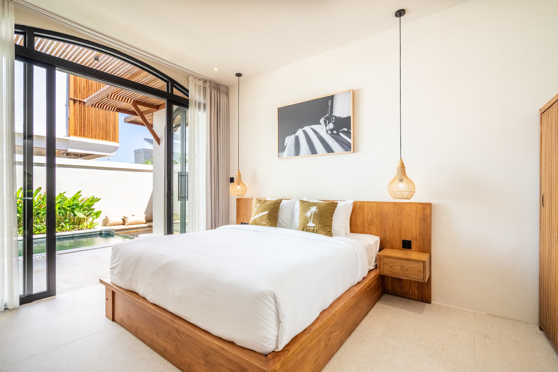 Mediterranean Beachwalk Charm 2 Bedroom Private Villa in Kuta 3