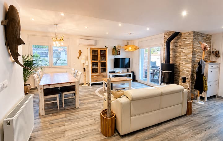 Casa Para 6 Con Piscina Privada, Ideal Familias - L'Escala