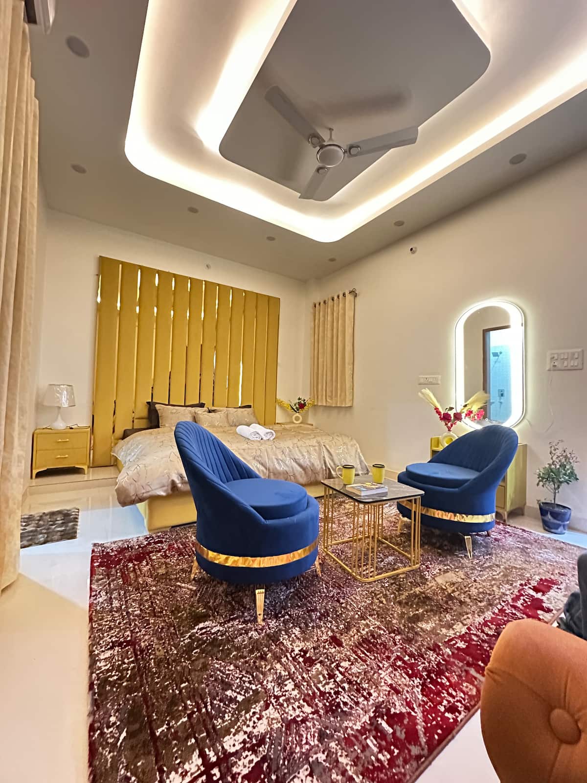 The Yellow House Bedroom
