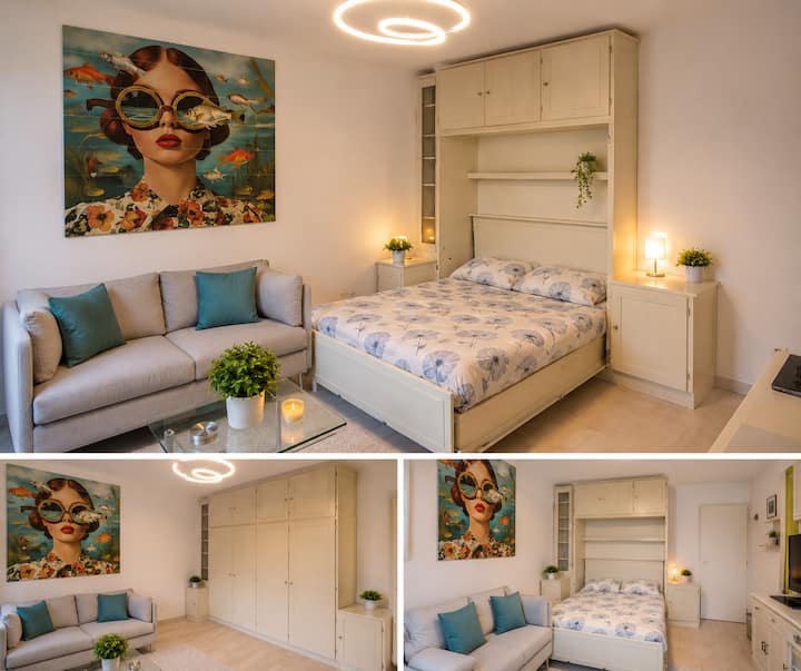 Studio Cosy Clim + Parking • Plage & Gare à Pied - Cagnes-sur-Mer