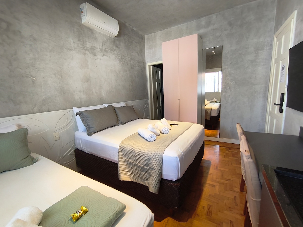 Loft Brooklin Aeroporto de Congonhas (Suíte 5)Trio - Parque Albina