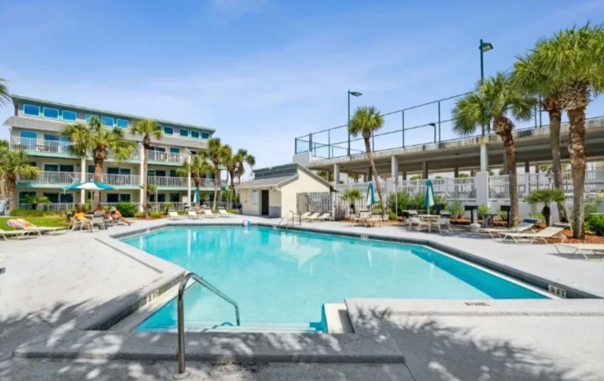 Steps from the Beach, Pool View, Nautical Watch D4