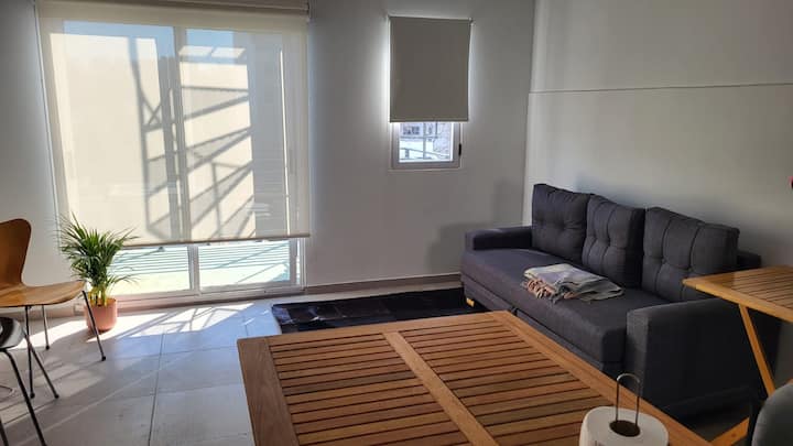 Apartamento de 1 quarto com terraço em Chacarita