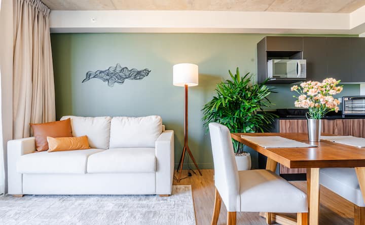 Apartamento Sereno Y Acogedor -Torre Babylon 1101 - San José