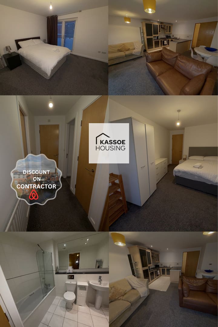 Spacious 2-bedroom In Chester Contractor -Friendly - Chester, UK
