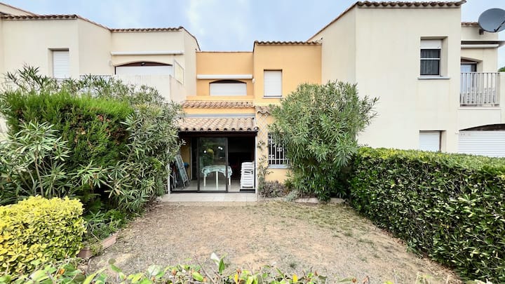 Cap D'agde - Rés Port Lano - Appartement T3 En Rdc - Marseillan