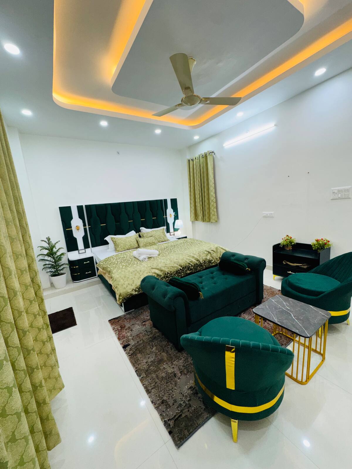 The Green House Bedroom