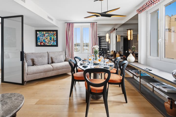 Unreal Duplex Apartment 2br/6pax - Port St Tropez - Saint-Tropez