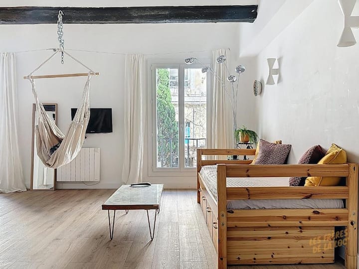 Loft Refait à Neuf Au Vieux Port (Avec Hamac) - Marseille