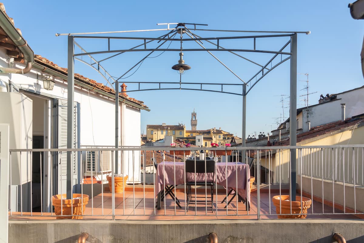 Attico sul tetto