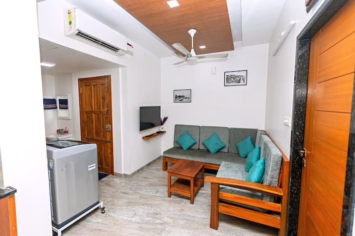 Villa Innocent 2bhk In White Town Near Beach - Puducherry