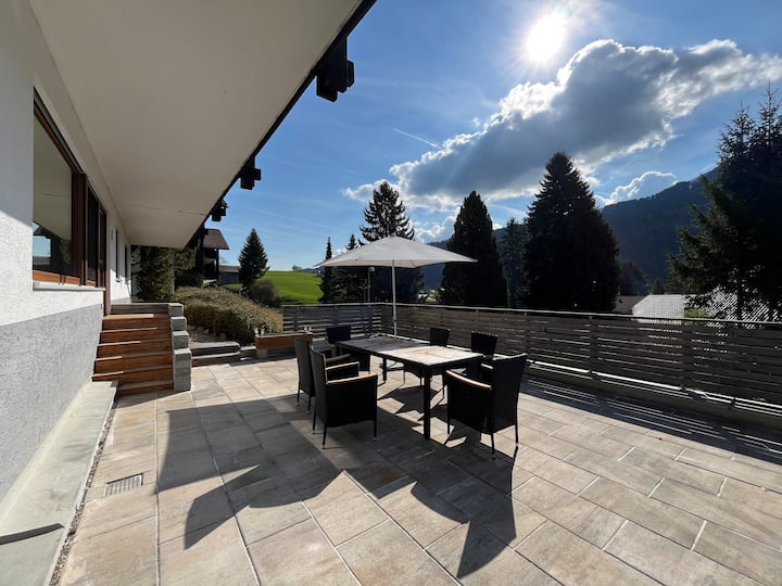 Ferienwohnung Heid -Terrasse Und Grüntenblick - Rettenberg