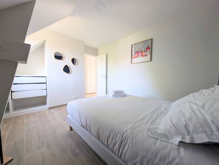 Chambre 3 - Appartement Houat - Draps et serviettes disponibles à la location