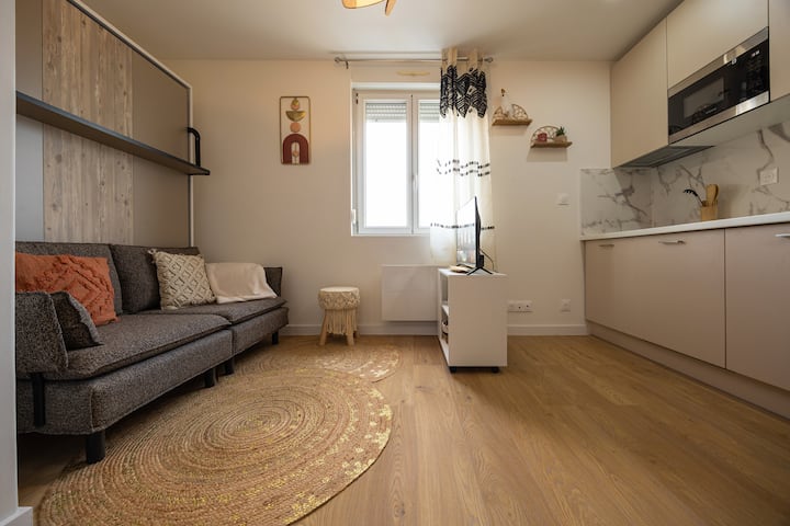 306 Chanzy - Bohème Chic - Studio Cosy - Centre - Le Mans