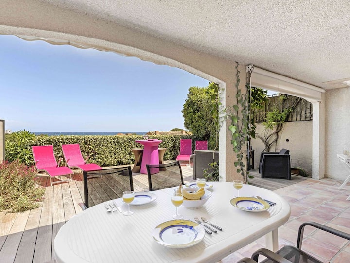 T3 Proche Plage Vue Sur Mer A Louer - 4 Personnes - Saint-Tropez