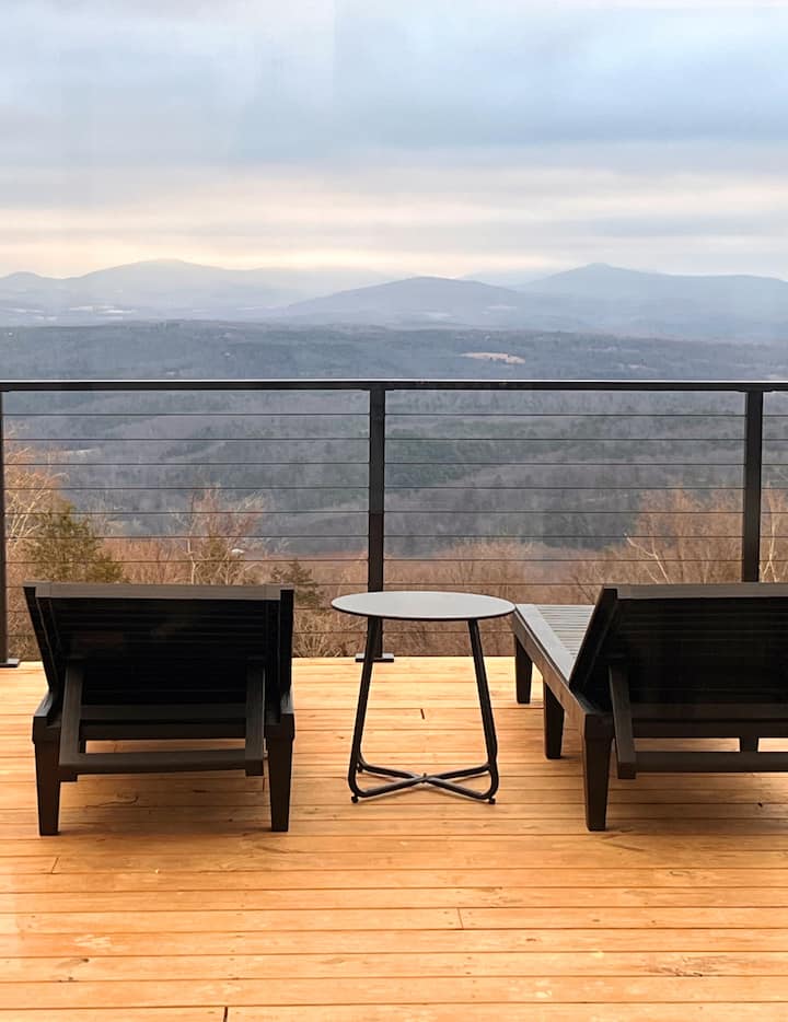 Luxury A-frame Retreat | Mountain Views + Hot Tub - Jasper, AR