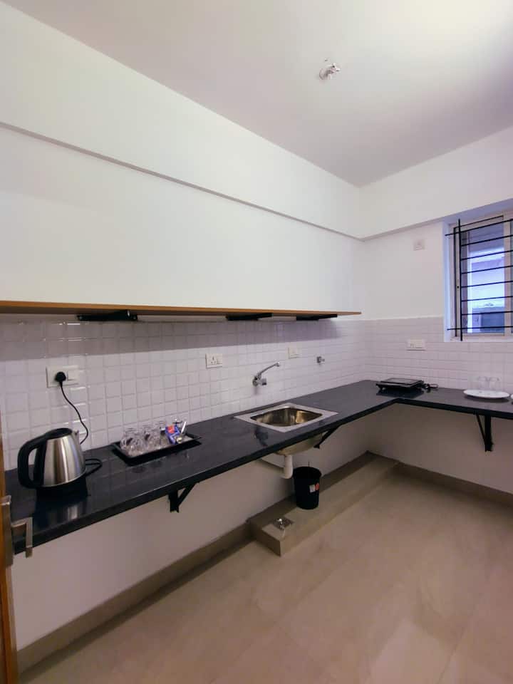 Ac Flat In Thrissur Round - 101 - Padmam Srvc Apts - Thrissur