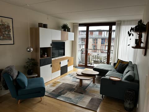 Top Airbnb: Modern apartment near metro in Copenhagens Venice in København