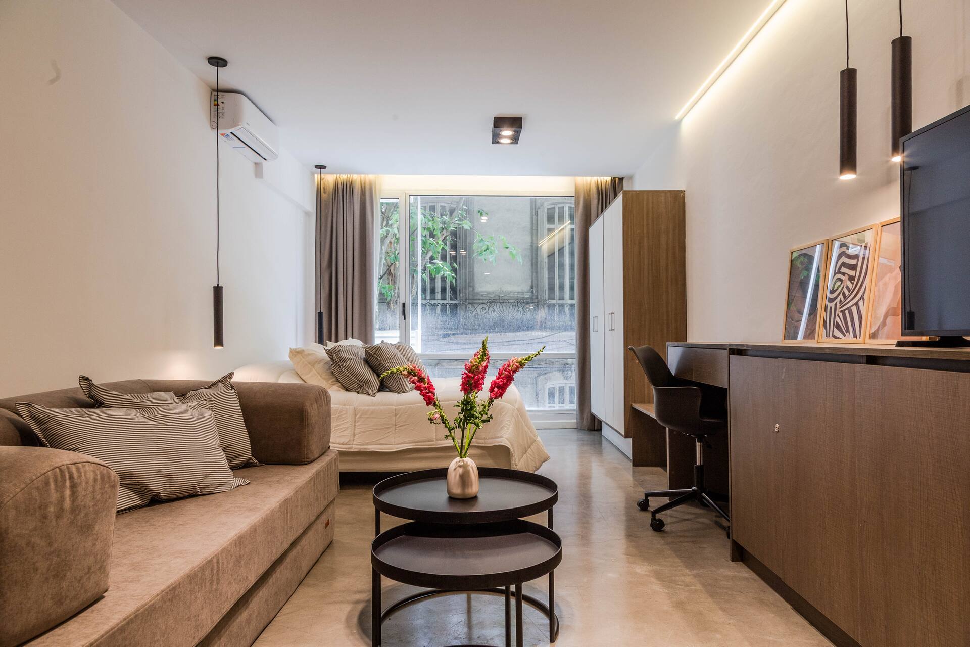 Brand new furnished studio apartment in Recoleta