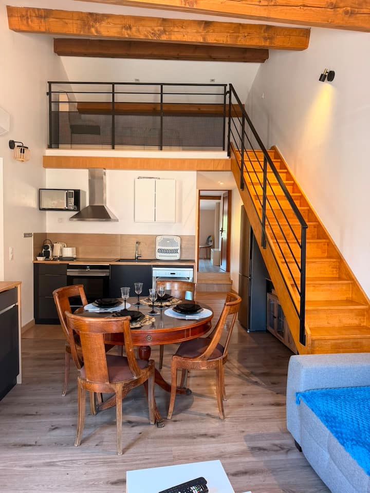 Loft Moderne Et Cosy Avec Terrasse, Centre Ville - Canet-en-Roussillon