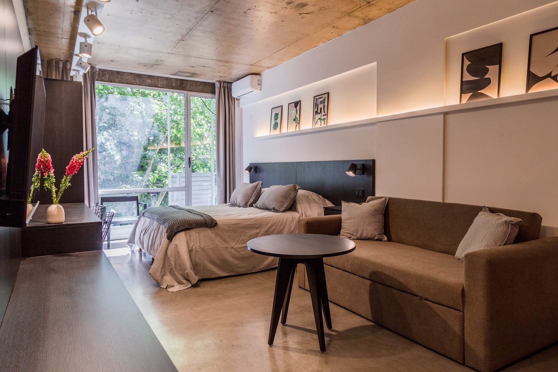 Studio de 40 m² en Recoleta con cowork y parrilla compartida