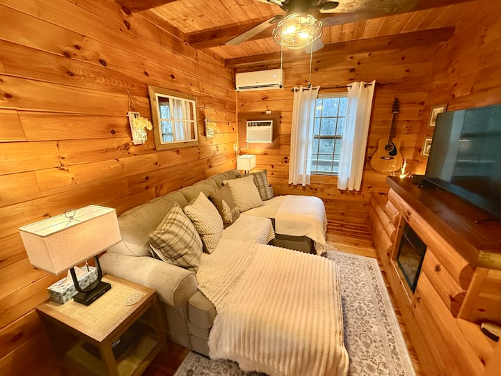 Peaceful Cabin 3 Miles From Chimneyrock. King Bed - 레이크 류어