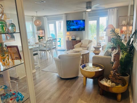 Popular Airbnb listing: Gulf View! Steps to Public Beach Access! in Destin