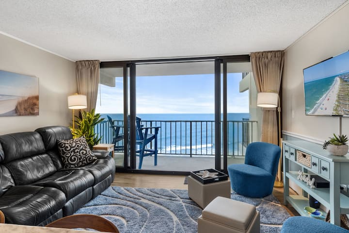 Shoreline Escape: Oceanfront 2br/2ba Sanctuary - Garden City, SC