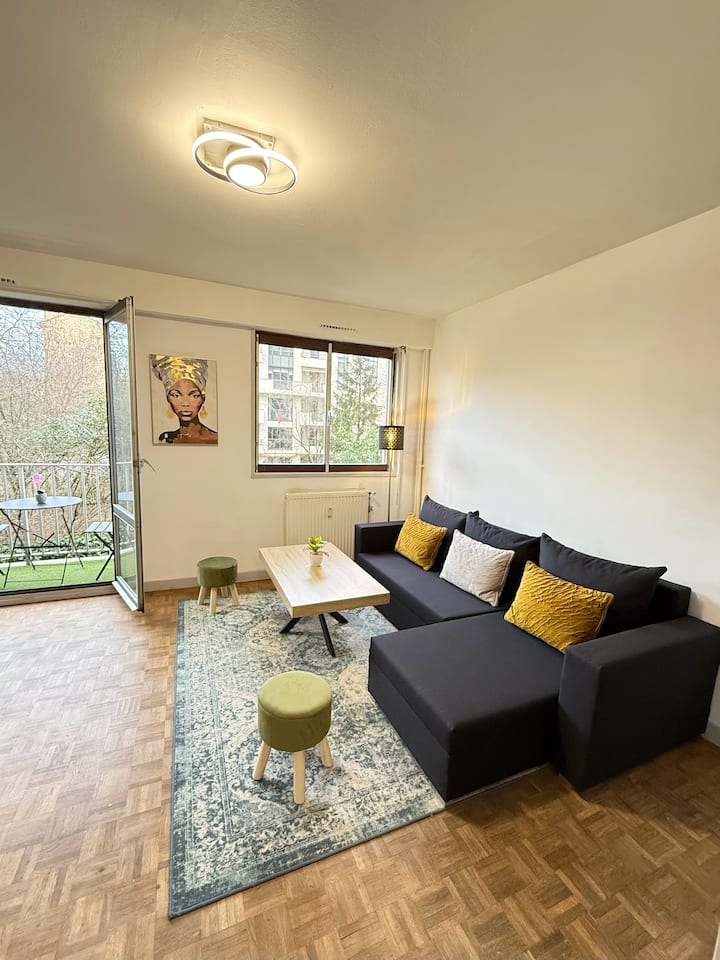 Studio Cosy 2 Pax - 7 Mins De La Défense & Arena - Puteaux