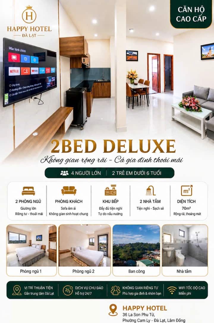 Deluxe Apartment | 2 Bed Rooms - 03 - 大叻市