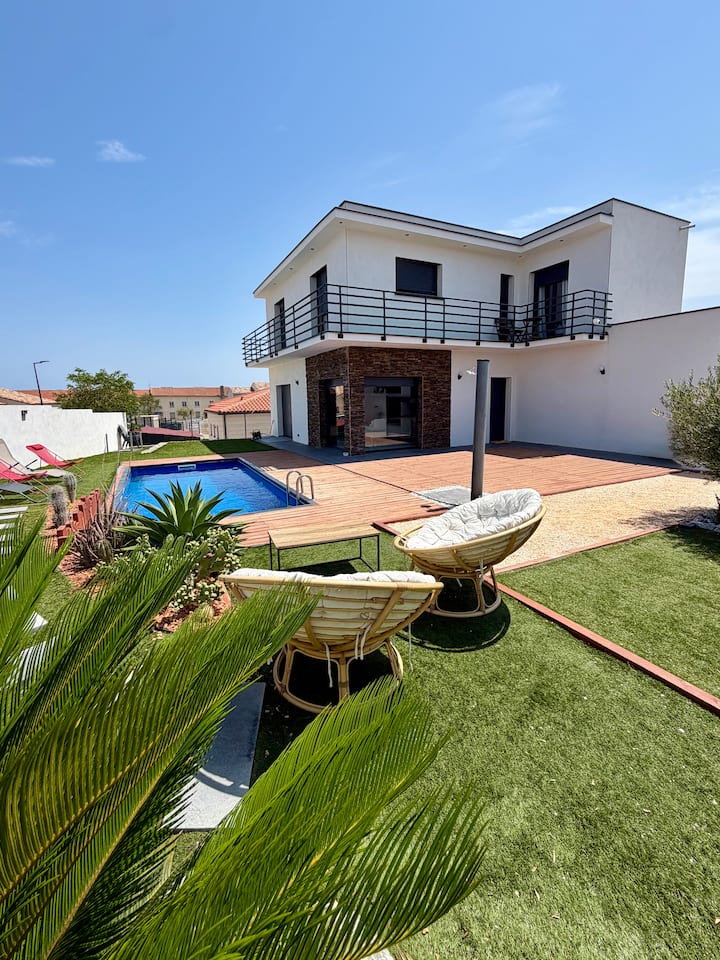 Villa Alma, à 15mn De Perpignan Et Des Plages - Fitou