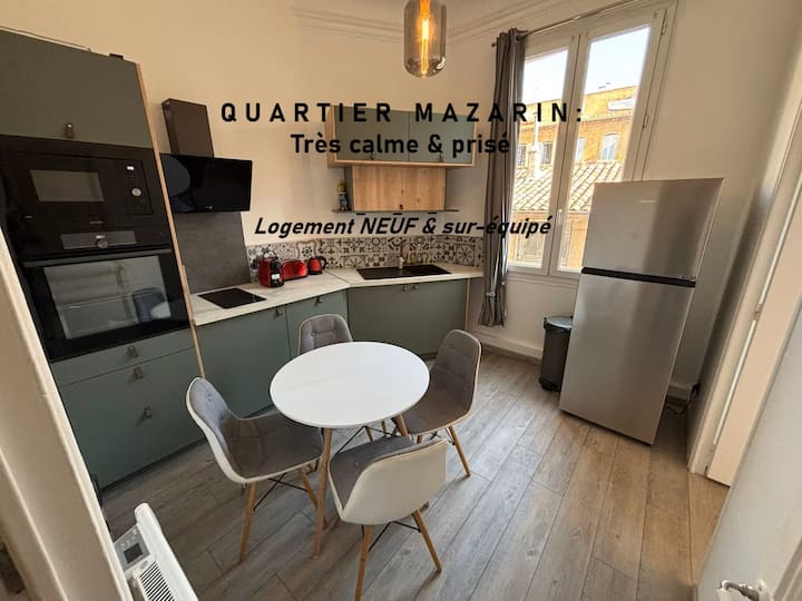 Atelier Aixois Au Cœur Du Quartier Mazarin T2 - Aix-en-Provence