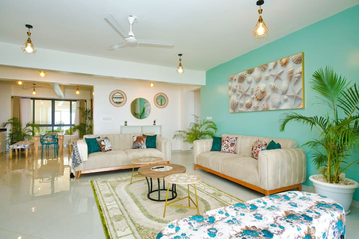 Beachfront: Luxury Suite9+pool+gym+ac - Mombasa