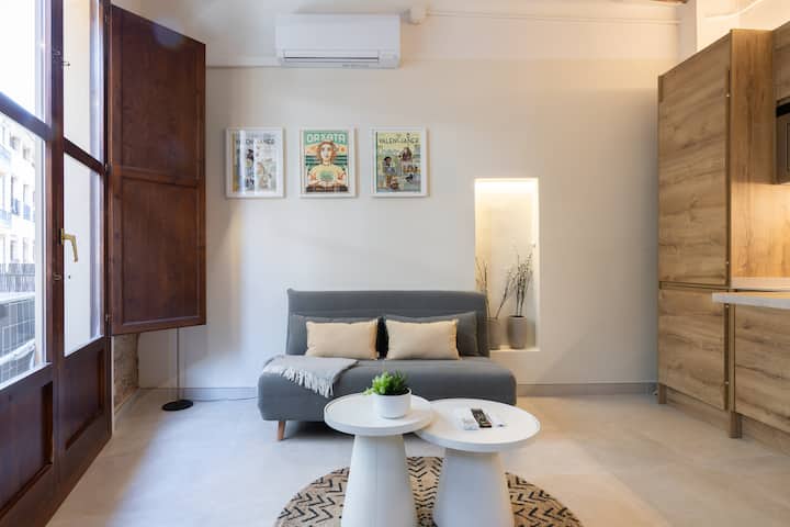 Autocheckin|3pax |Wifi Rápido |Cocina Completa| Ac - Valence en Espagne