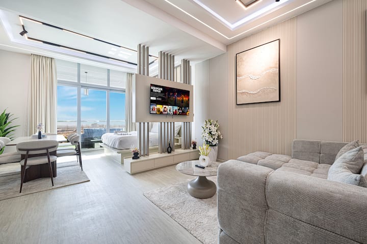 Near Beach High-floor Marina Stay | T1 1203 - Dubái