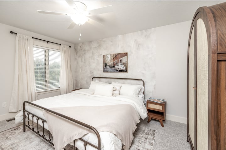 Habitación Italia con vestidor grande lo suficientemente grande como para cuna si es necesario. 