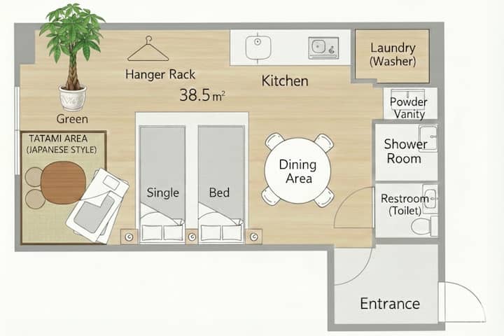 Tokyo Base/ginza＆asakusa Direct/3 Min Sta/4ppl - Kawasaki