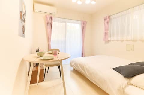 6min from Shirokane Takanawa Sta/Fot 2 ppl/Wi-Fi