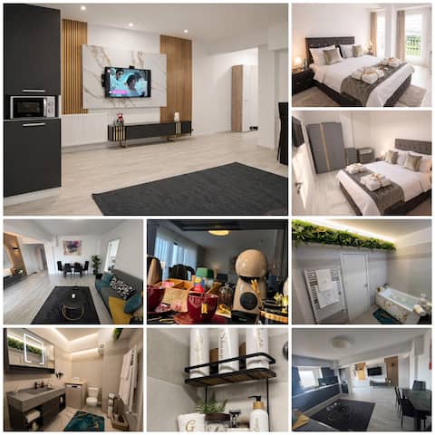 Popular Airbnb listing: Skyline Executive Apart –Balconies & Free Parking in Otopeni