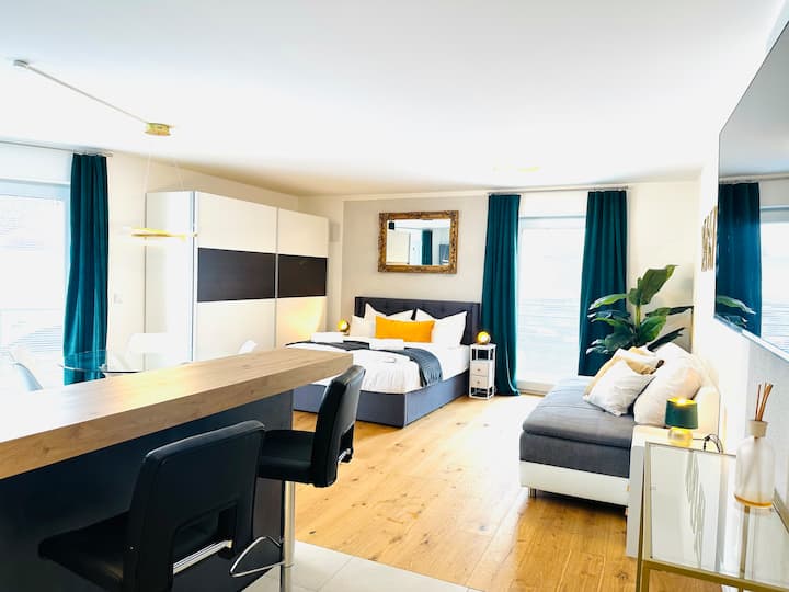 Yaystay - Deluxe Nr 2 | Terrasse | E-parkplatz - Rosenheim