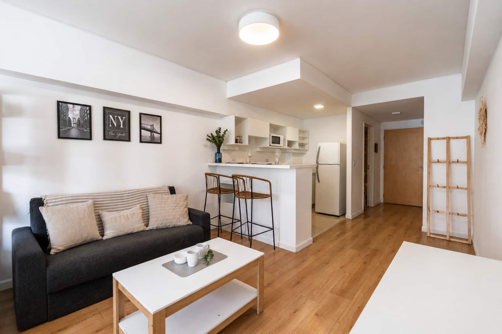 Studio apartment in Chacarita with pool
