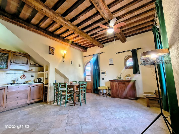 Agriturismo Alle Rose:bilocale Con Grande Piscina - Volterra