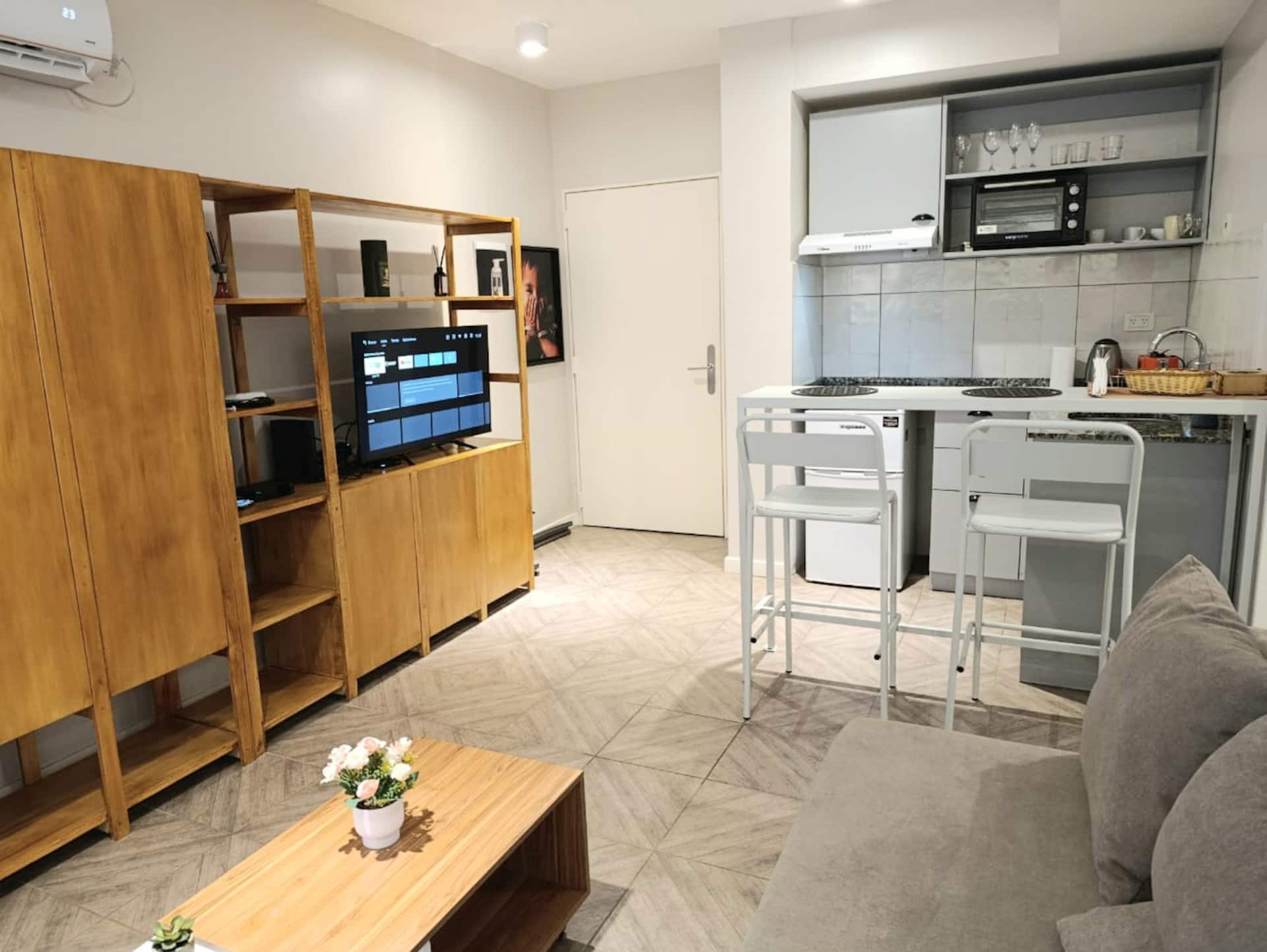 Apartamento de 1 quarto em Palermo