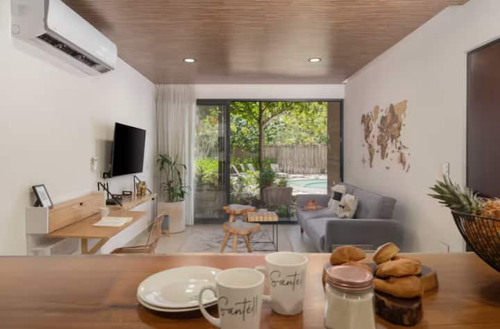 Garden Residence With Gym Access - Tulum