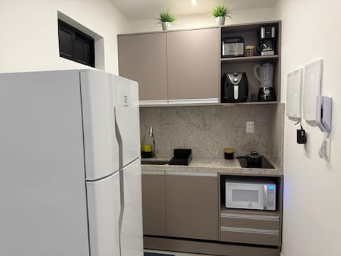 Successful Airbnb property: Modern apartment in Intermares 50m from the beach in João Pessoa